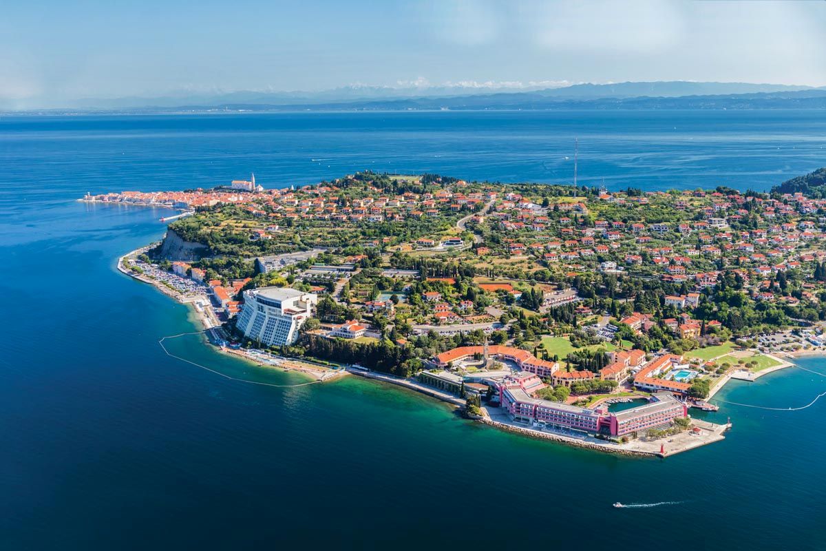 Portorož - přírodní krásy, památky a mořský park I.